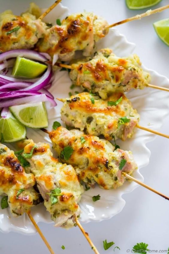 Raw Chicken Malai Tikka Kebab (500g)